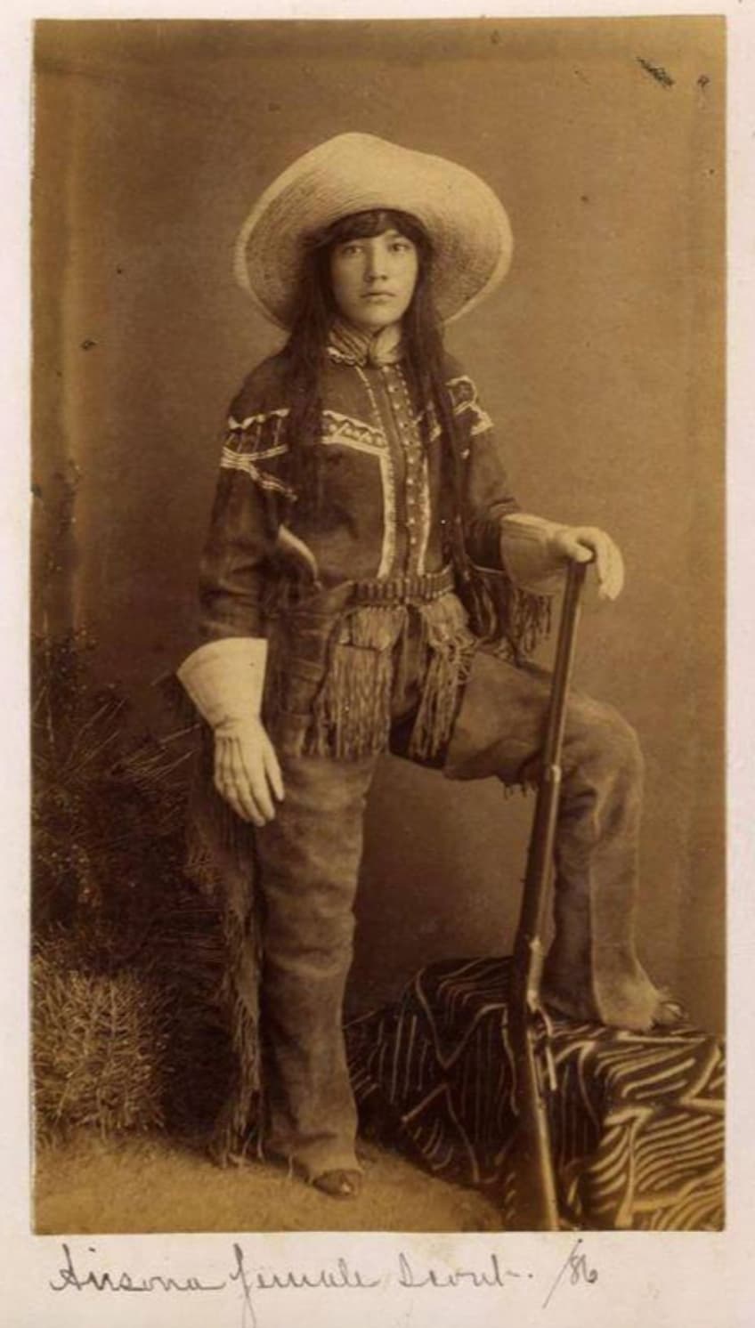 vintage cowgirls - Ainsona female scout. So